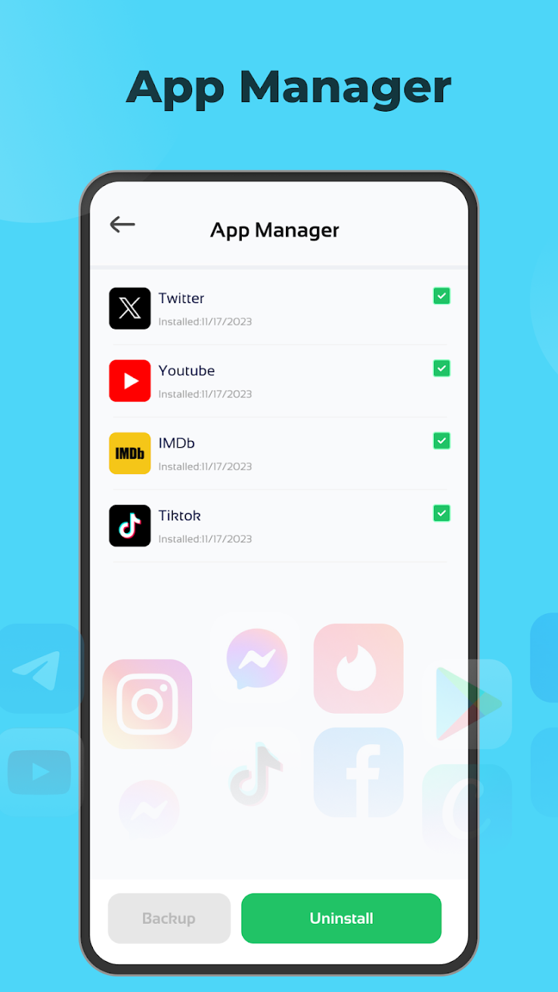 App Manager Feature